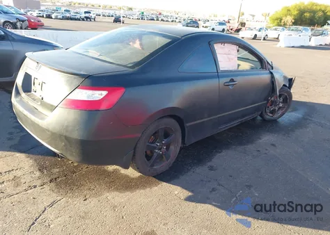 2006 Honda Civic Lx из США, поврежденный, VIN 2HGFG12676H573707